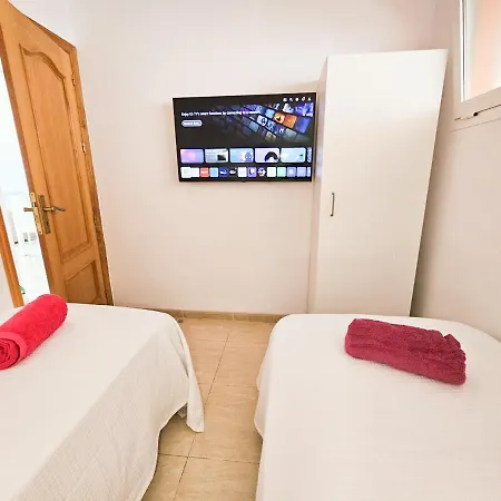 Luxury Sunset 408 Heated Pool With Air Condition And Sea Views Apartament Costa Adeje (Tenerife)