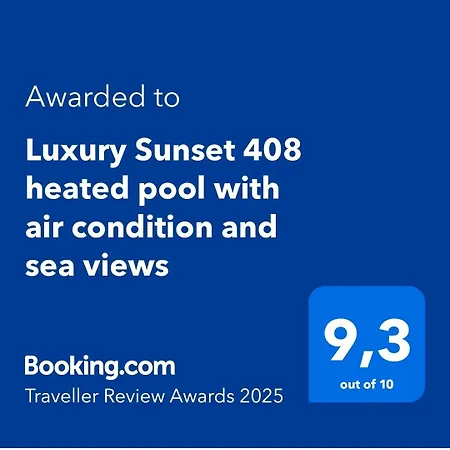 Luxury Sunset 408 Heated Pool With Air Condition And Sea Views Apartament Costa Adeje (Tenerife)